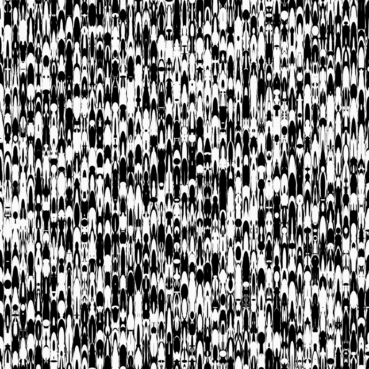ElementaryCellularAutomatonMadeOfEllipses #46 static NFT preview
