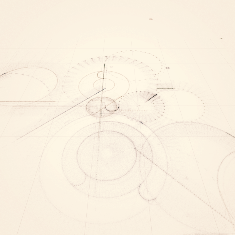 Sketching #124 static NFT preview