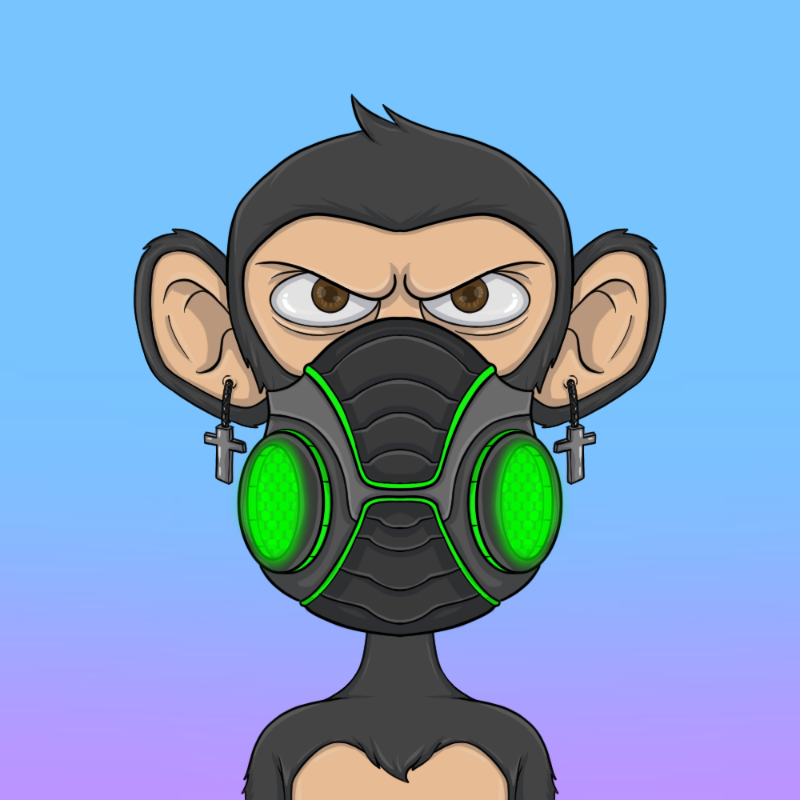 chimpantez #594 static token preview