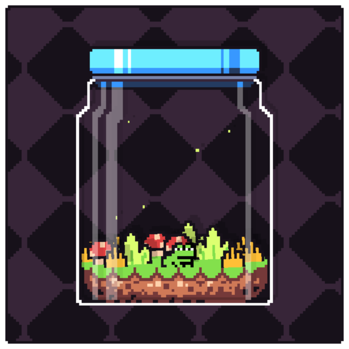 Toad Terrarium #191 static token preview