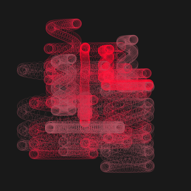 sinuosity #244 static NFT preview