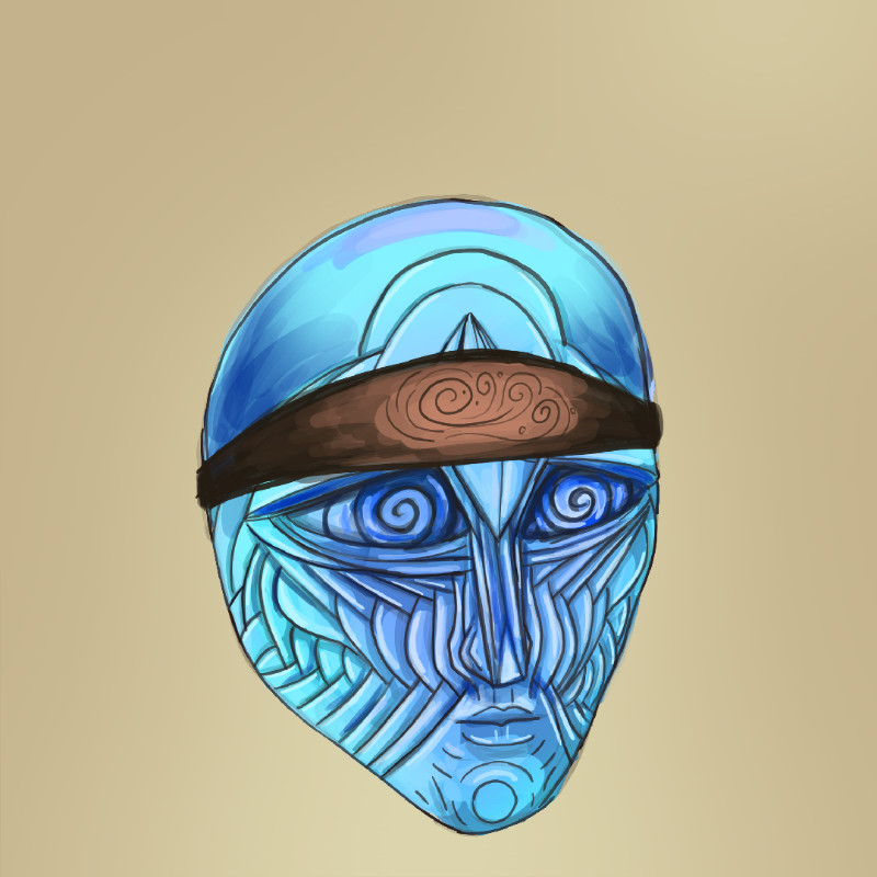 Morixels Colab #3 Ancient smileys #16 static token preview