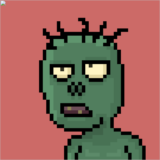 Pixel Zombies #30 static token preview