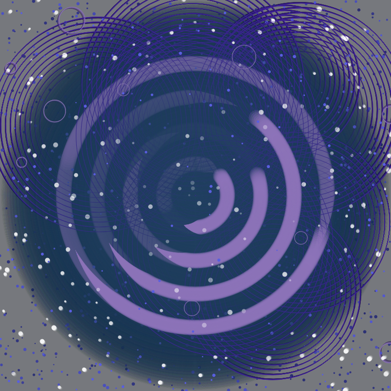 Celestial Frost Arcs #2 static token preview