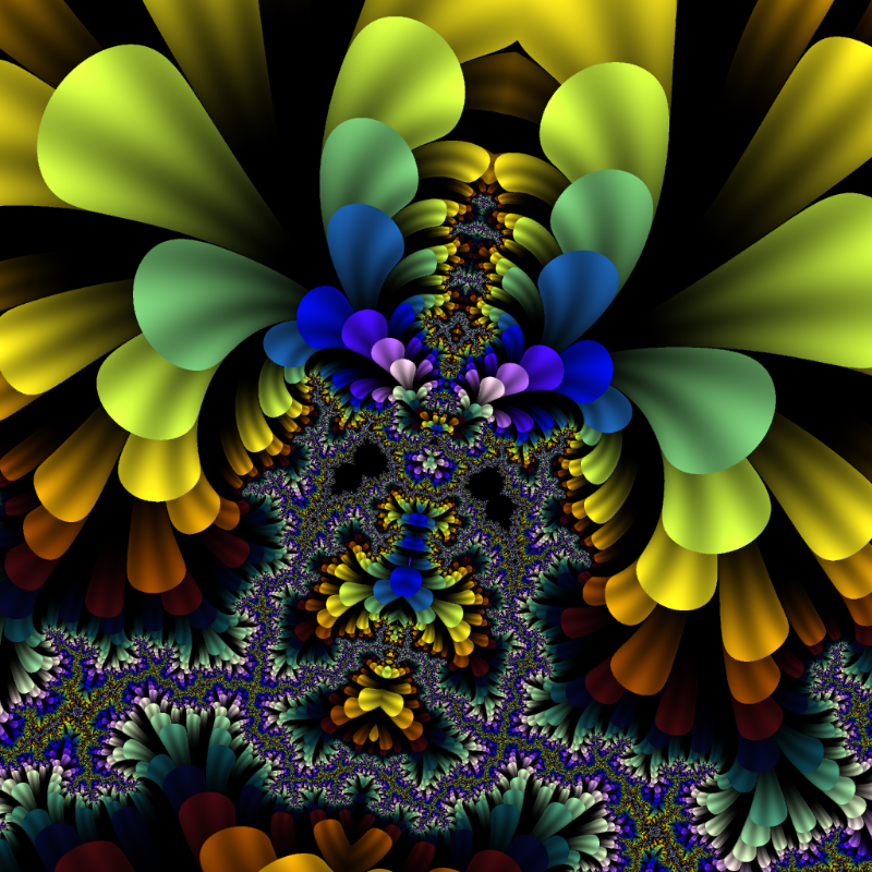 Fractal Flower #70 static NFT preview