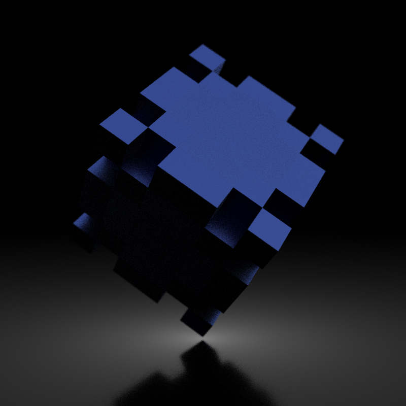 Fractal Cubes #106 static NFT preview