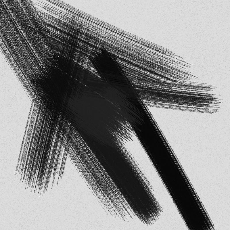 brushstrokes #72 static NFT preview