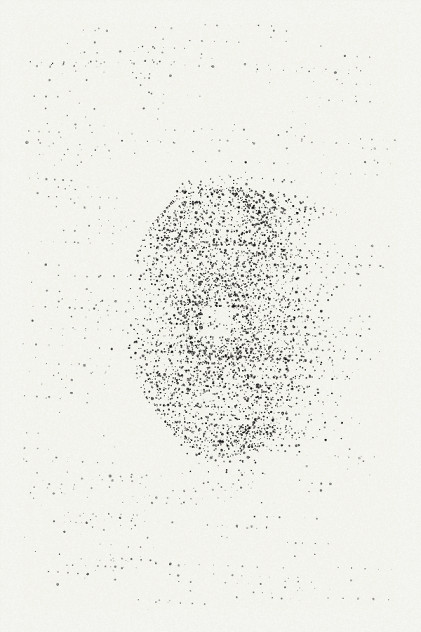 Stippled Sketch #242 static NFT preview