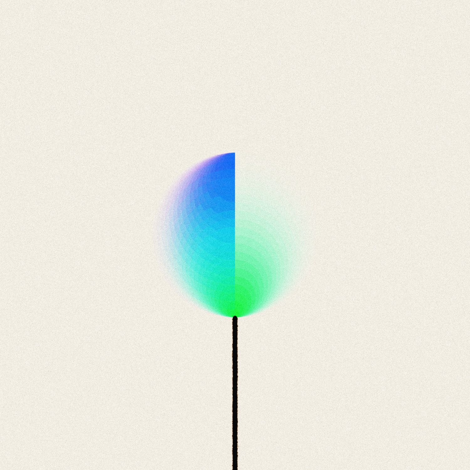 Fx(hash) Generative Birthday Candle #51 static NFT preview