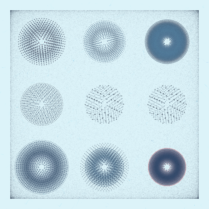 a repeating cycle #33 static NFT preview