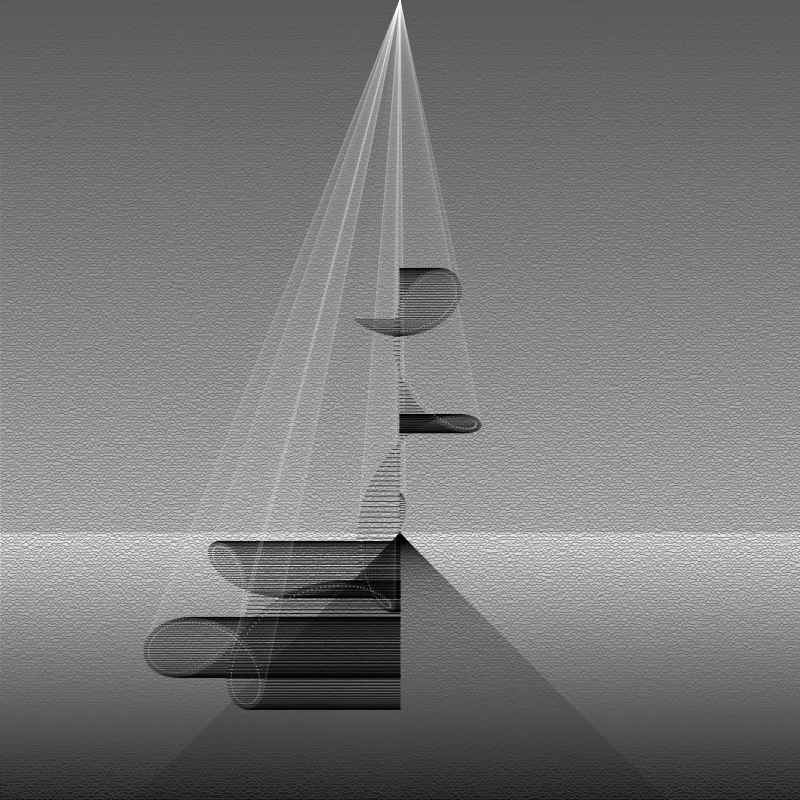 Meditating Lines #91 static NFT preview