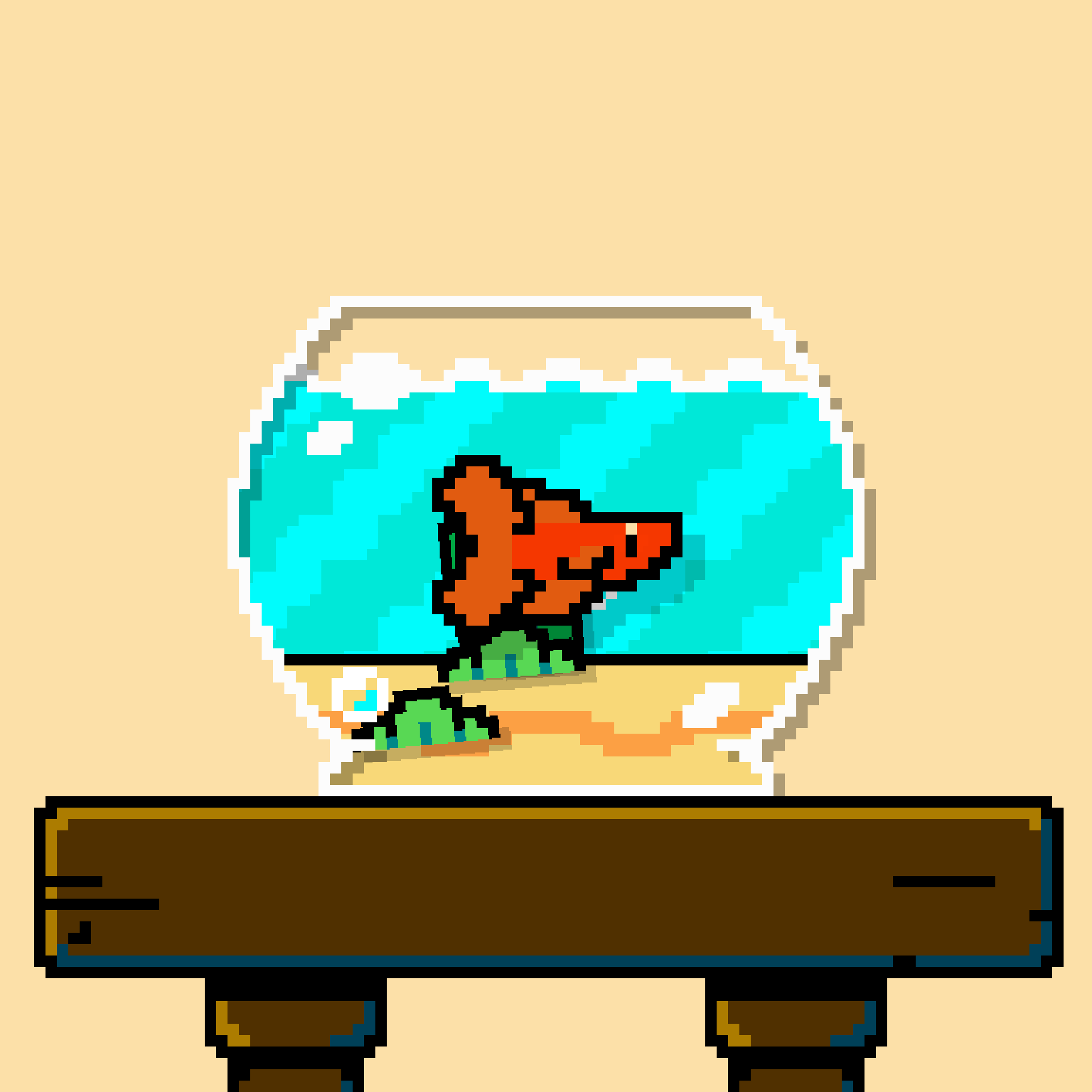 betta fish #585 static token preview