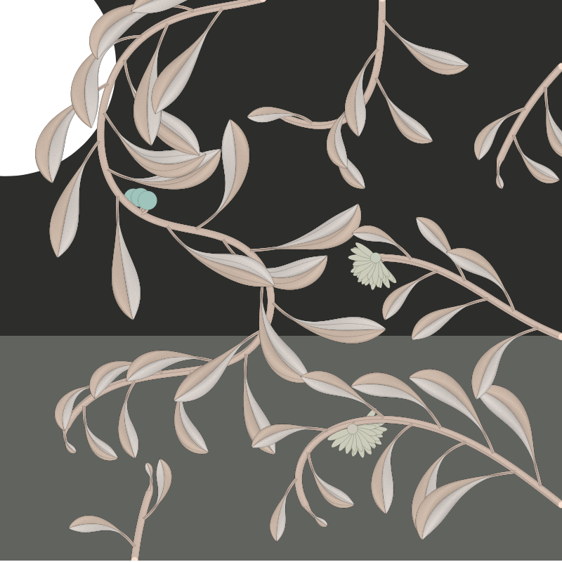 Through the leaves #210 static NFT preview