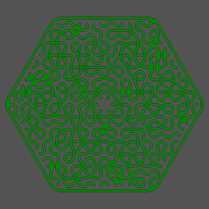 Threefold Symmetry - Dark Variations #397 static token preview