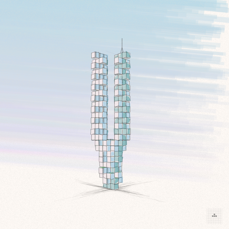 Cellular Skyscrapers #146 static token preview