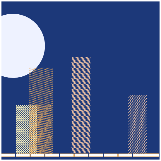 The city of abstractions #15 static token preview