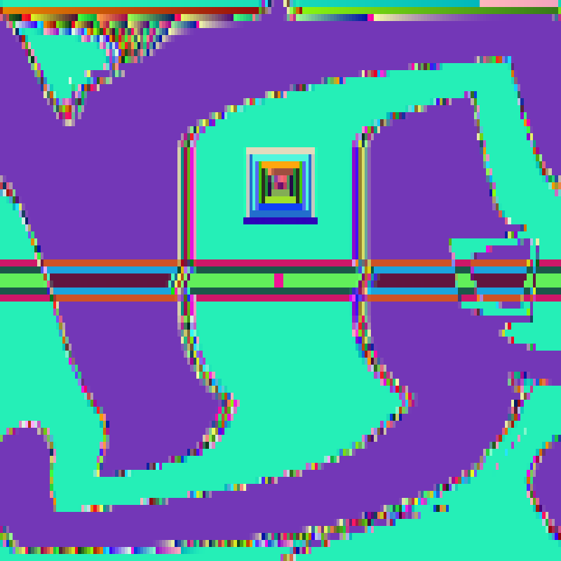 Pixel Flood #313 static token preview
