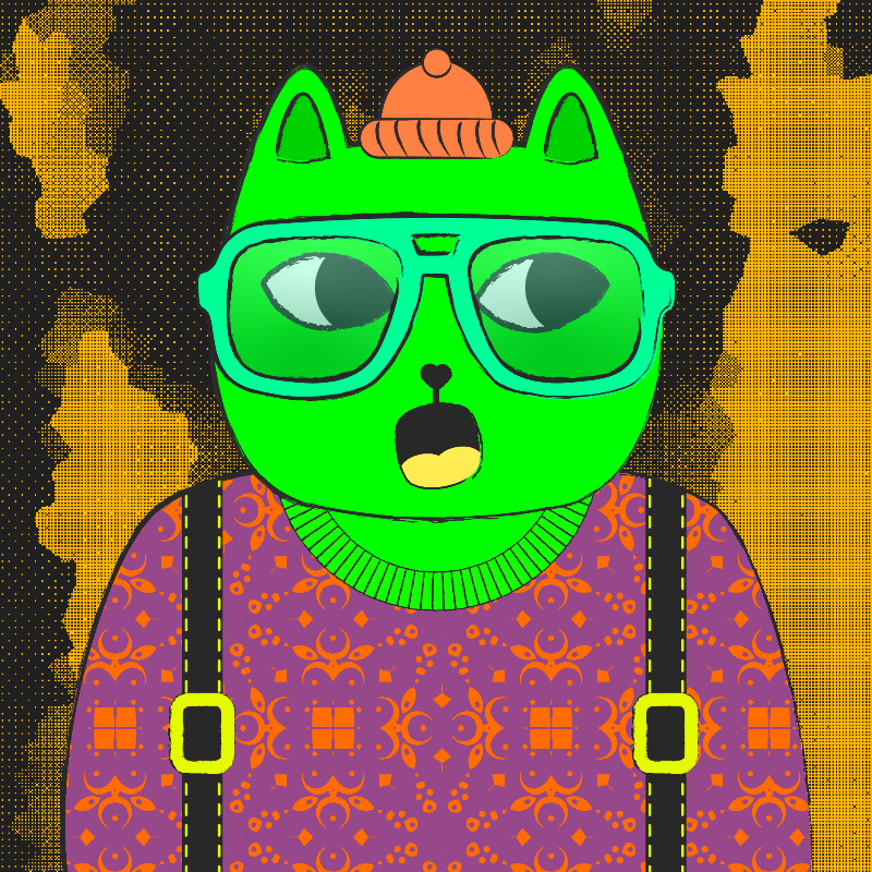 hash cats – genesis #380 static token preview