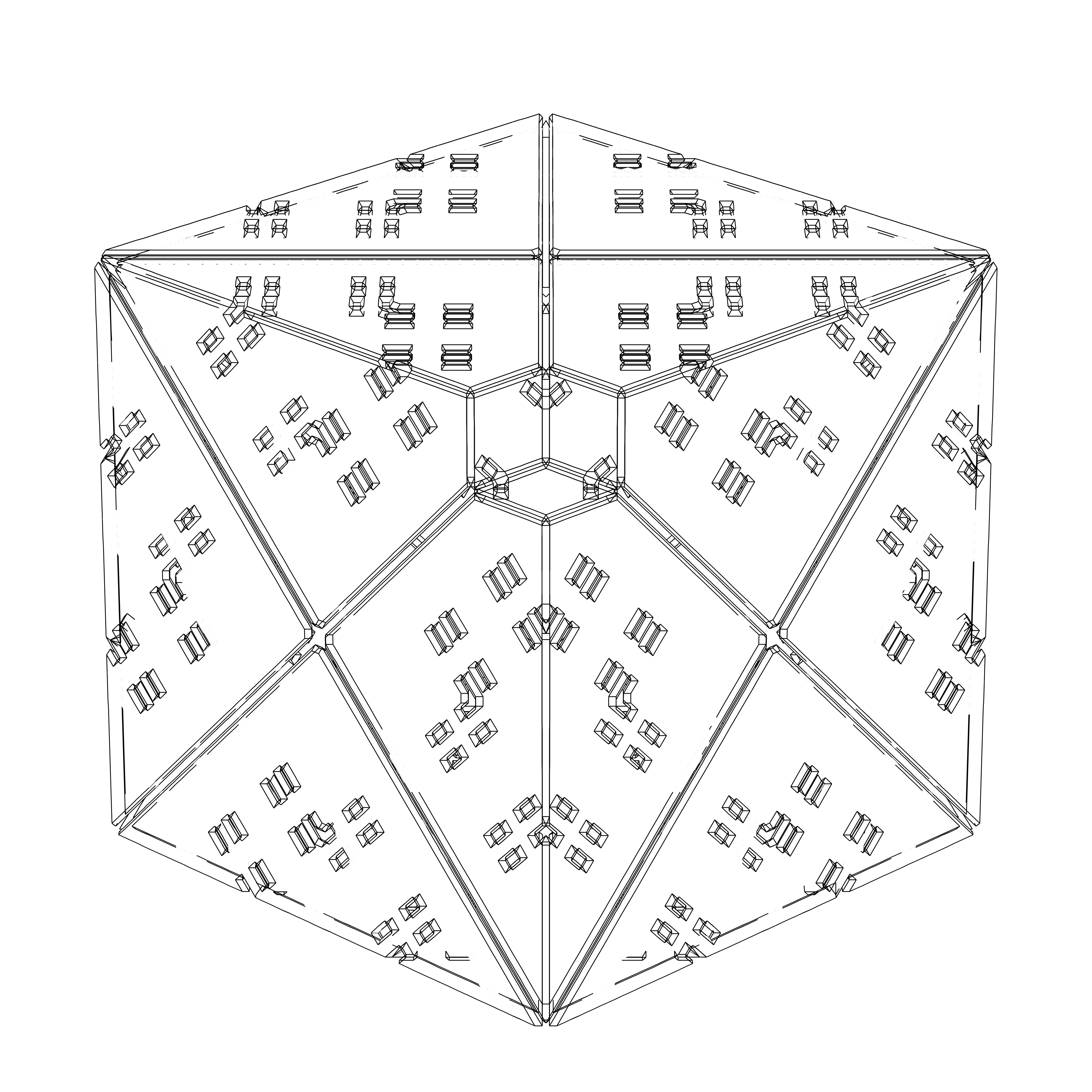 LL21 Alien Art Cube #236 static NFT preview