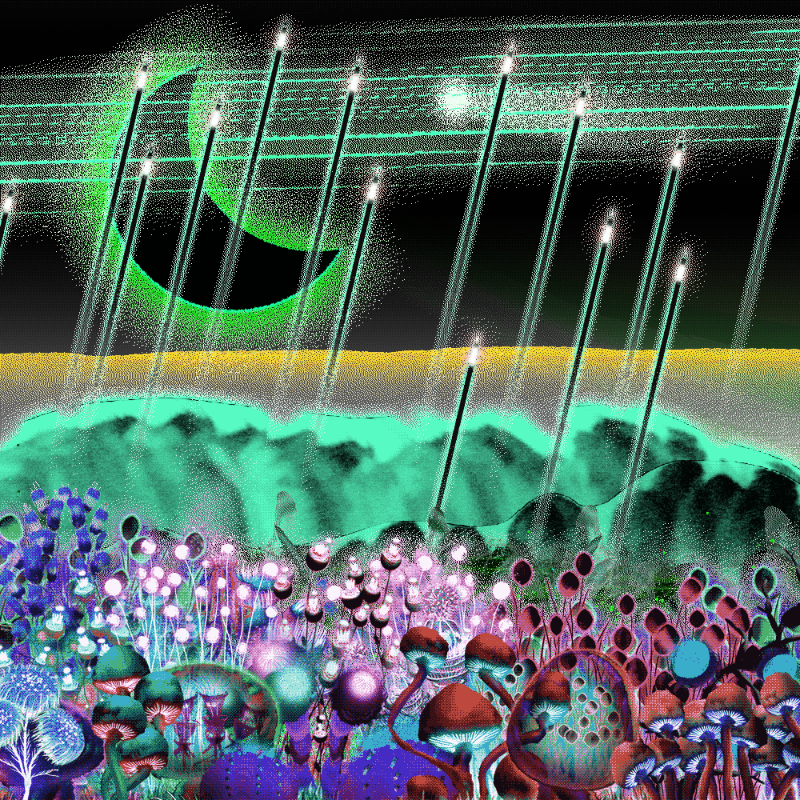 Onablo's Meadow #86 static NFT preview