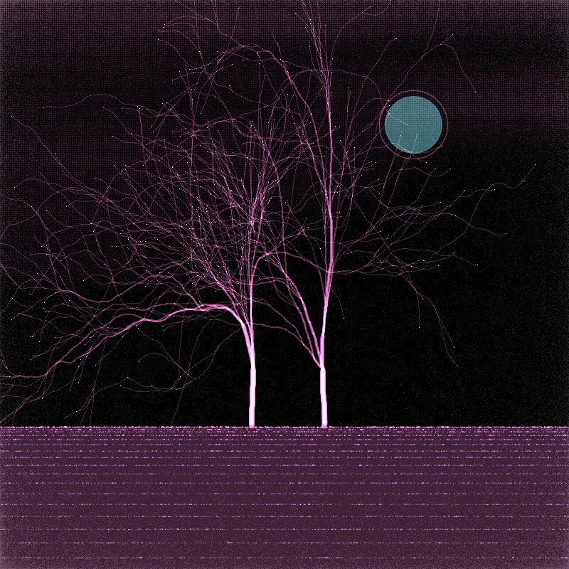 winter trees #58 static NFT preview