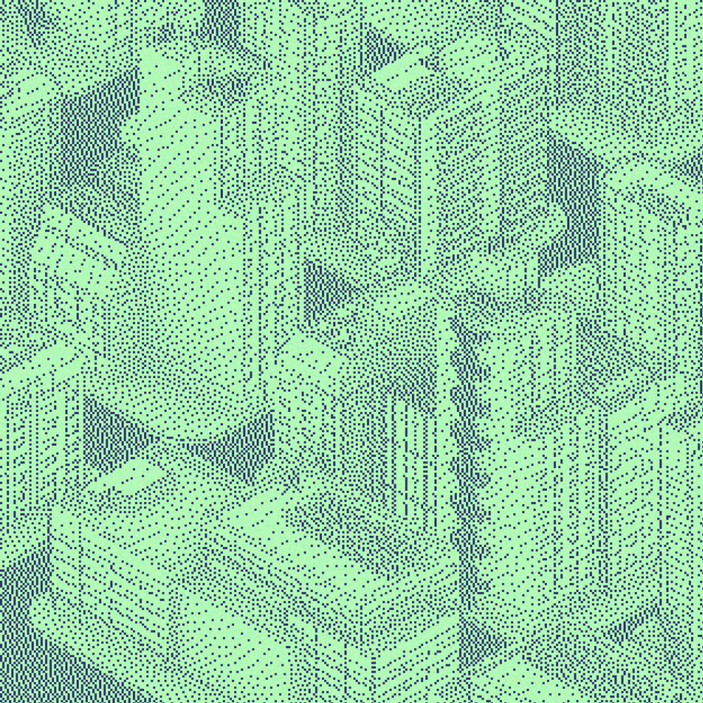 Pointillism: Tokyo #98 static token preview