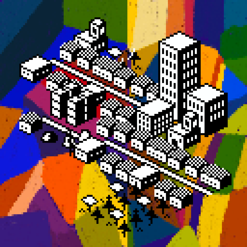 BLOCK CITY #46 static NFT preview
