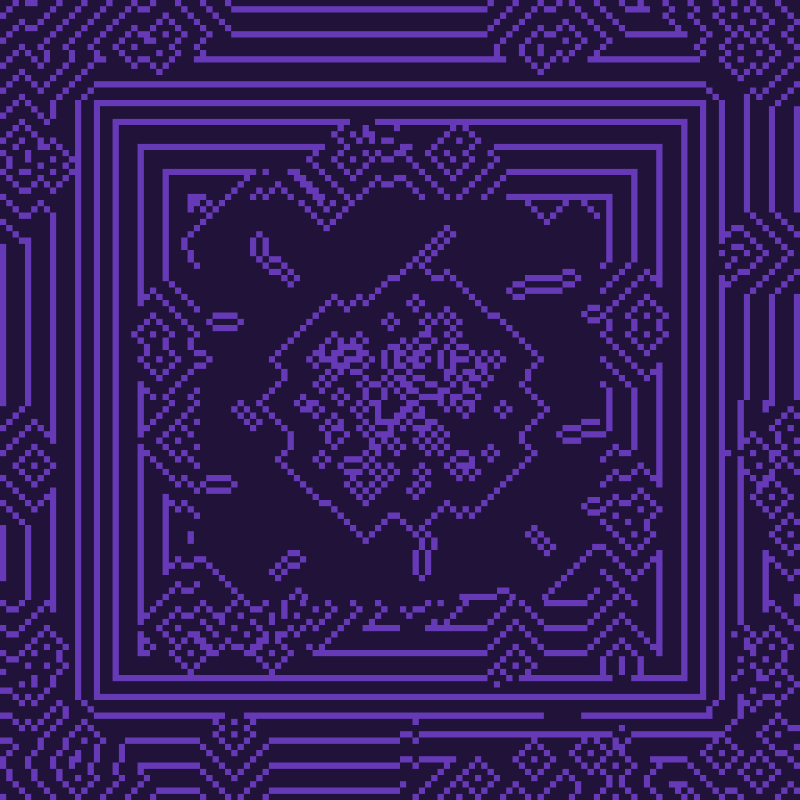 Tegodego Flow Maps Generator #224 static NFT preview