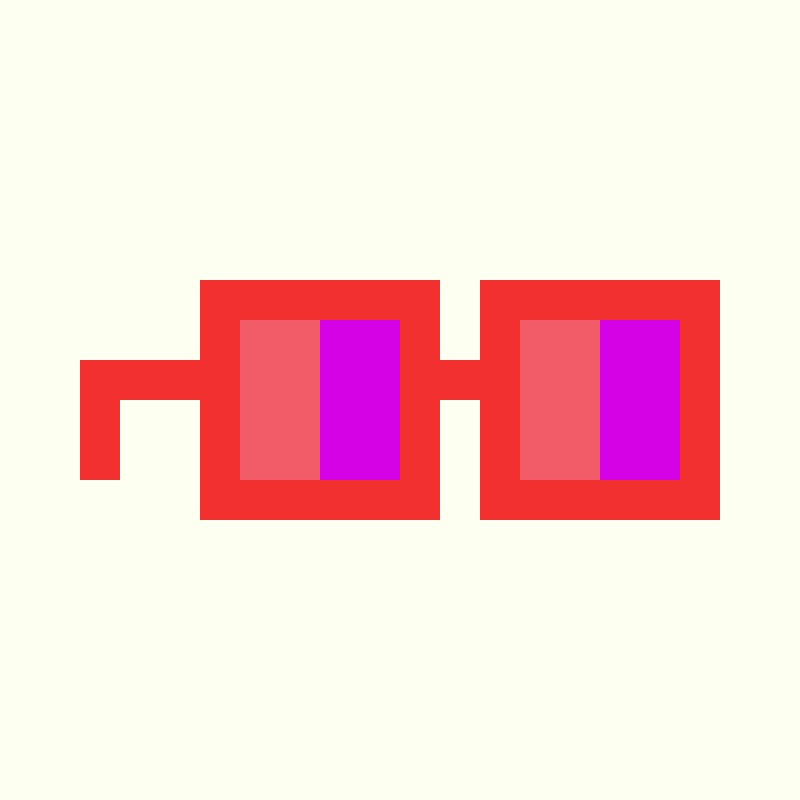 Coded Nouns Glasses #66 static token preview