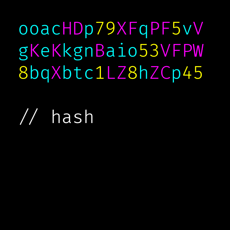 hash #54 static NFT preview