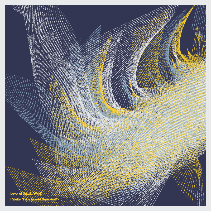 Abstract Denim #42 static token preview