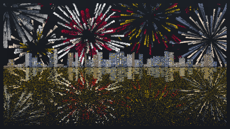 Fireworks #212 static token preview