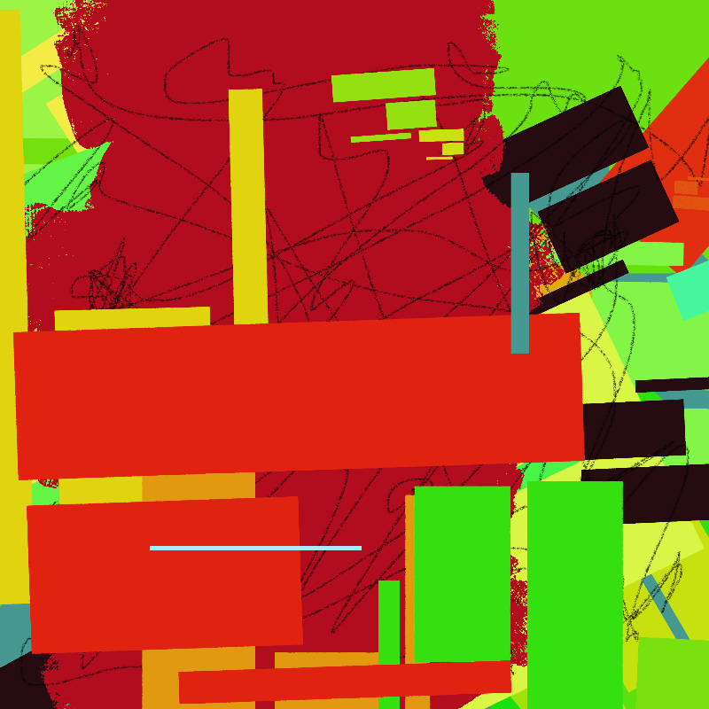Arts of Chet Abstract 7 #6 static token preview