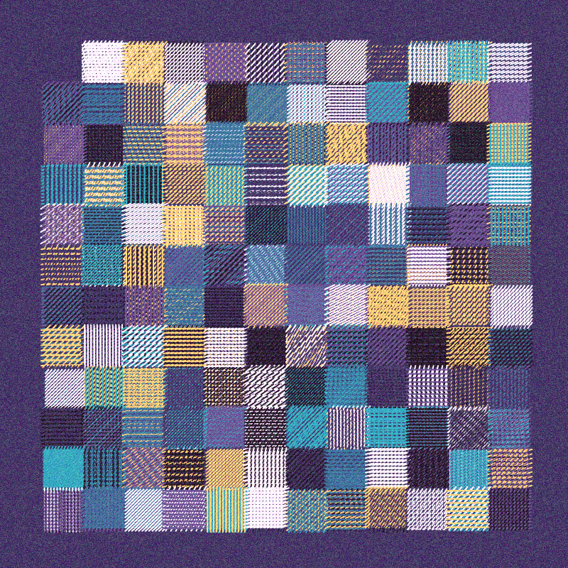 Treasured Quilt #96 static NFT preview