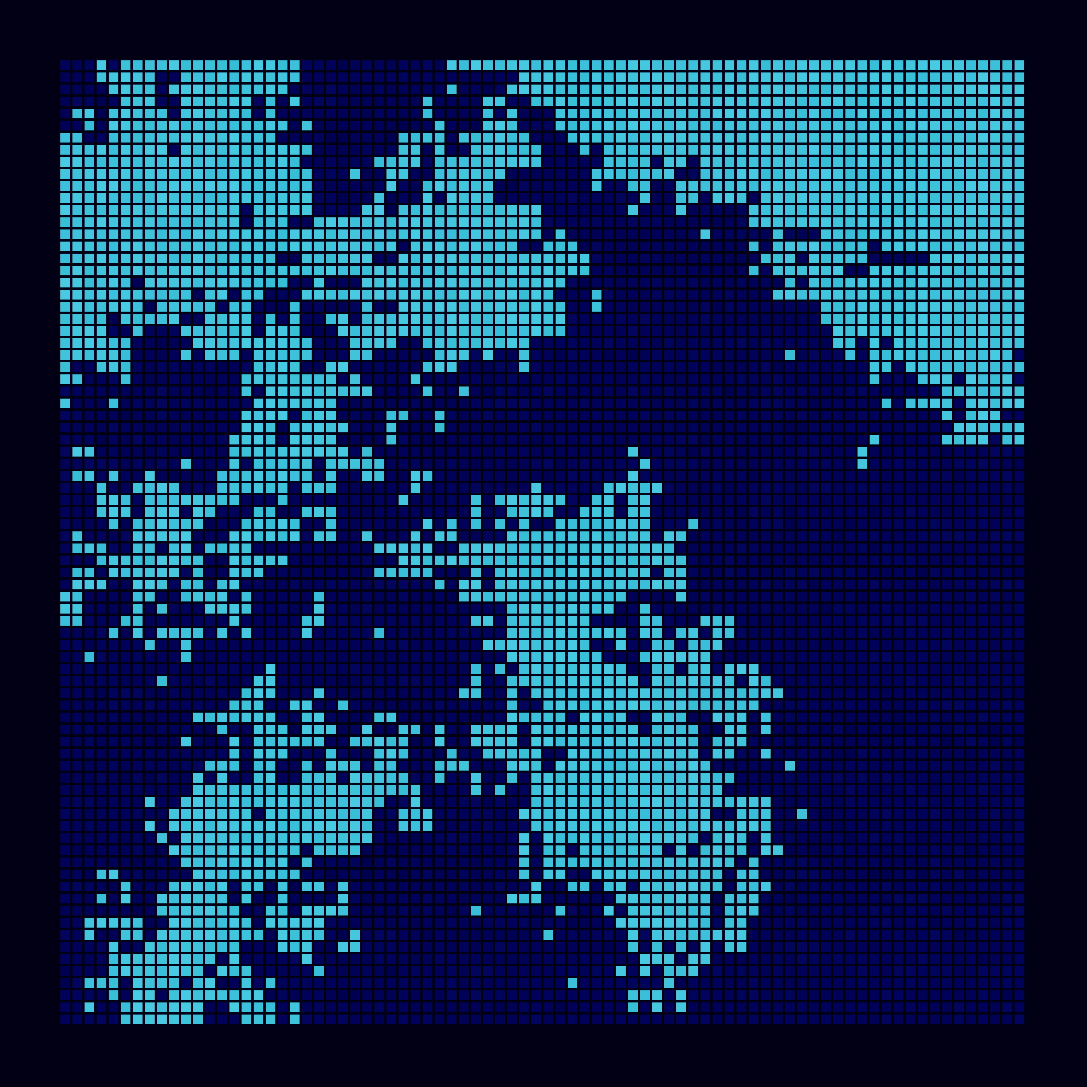 Pixel Blobs #61 static NFT preview