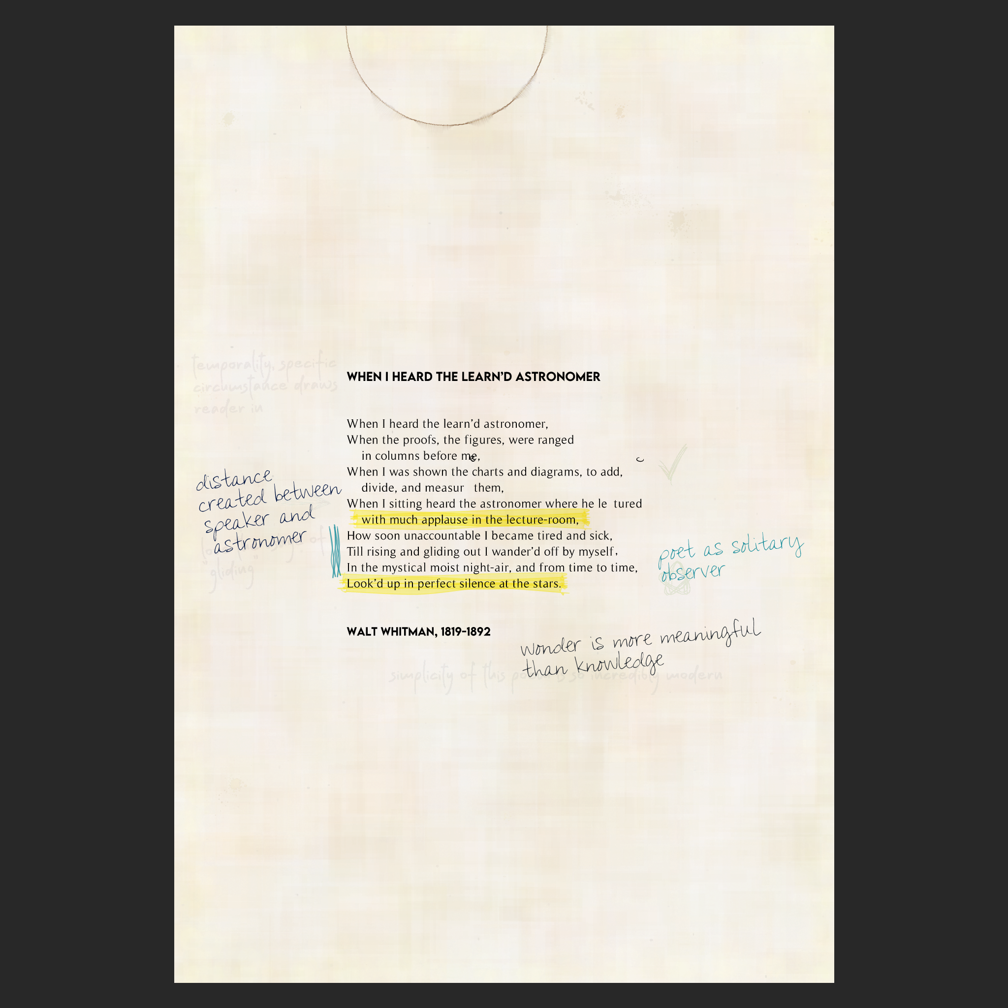 Poems in the Public Domain #226 static token preview