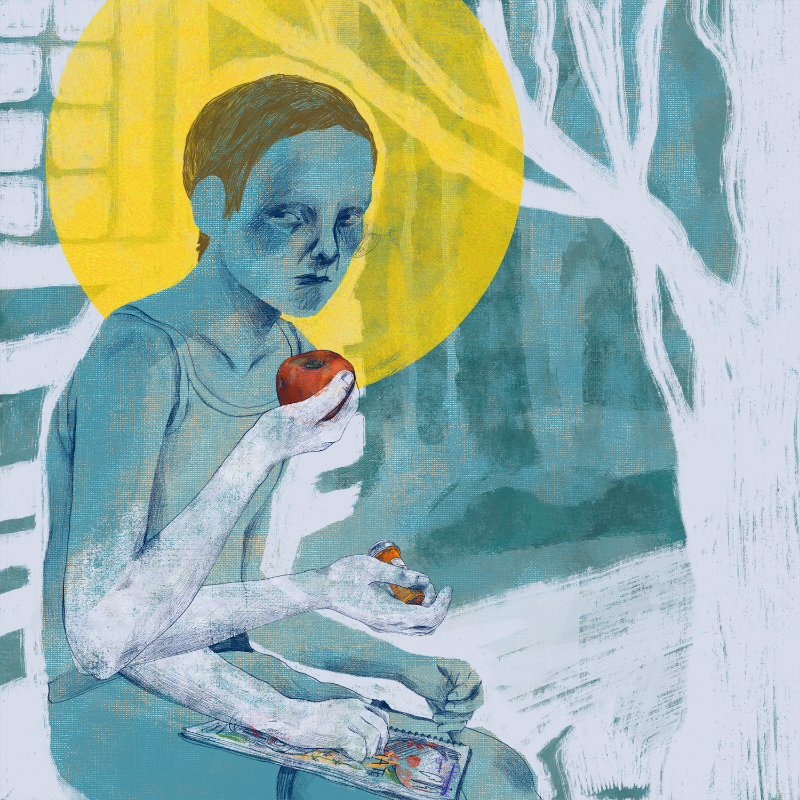 little god #38 static NFT preview