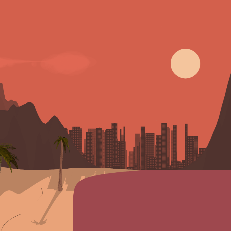 Beachscape #13 static token preview