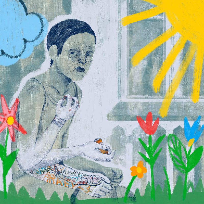 little god #208 static NFT preview