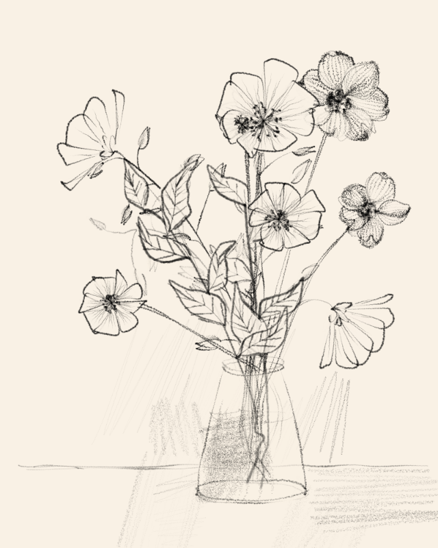 Bouquet numérique #290 static token preview