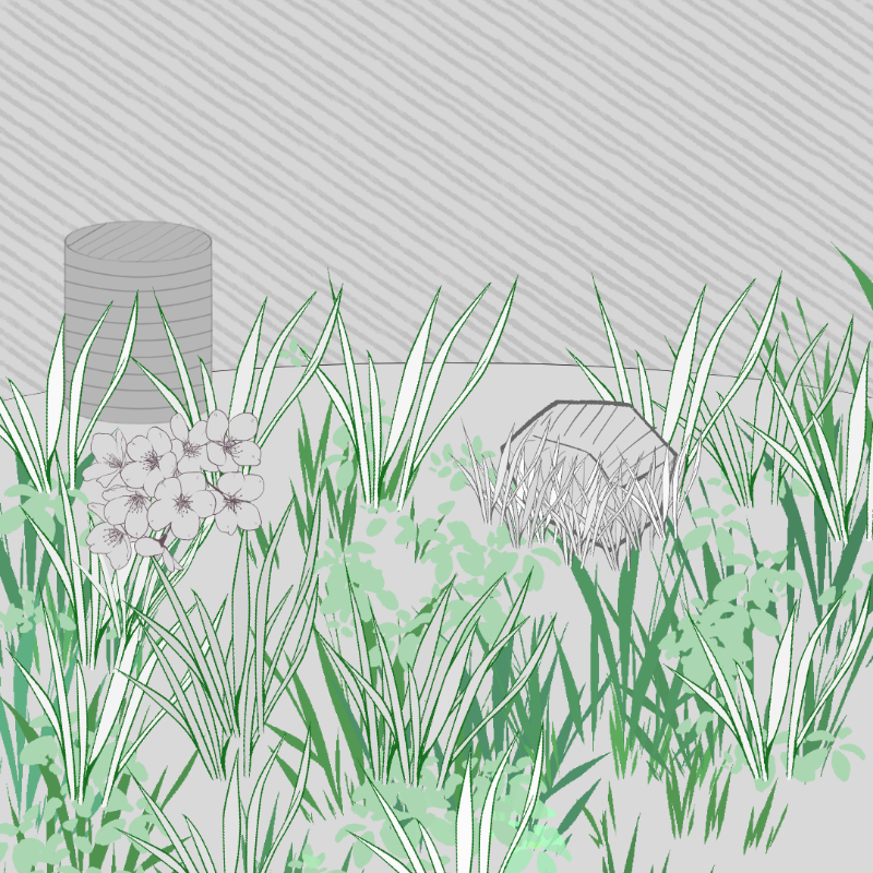 Wild Grass and Rubble #49 static token preview
