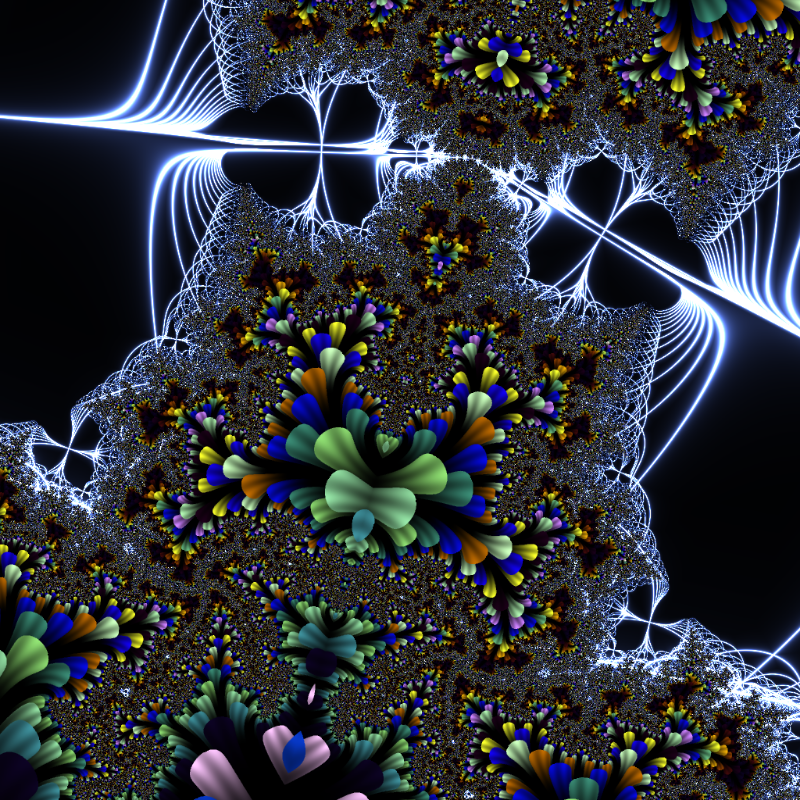 Fractal Flower #67 static NFT preview
