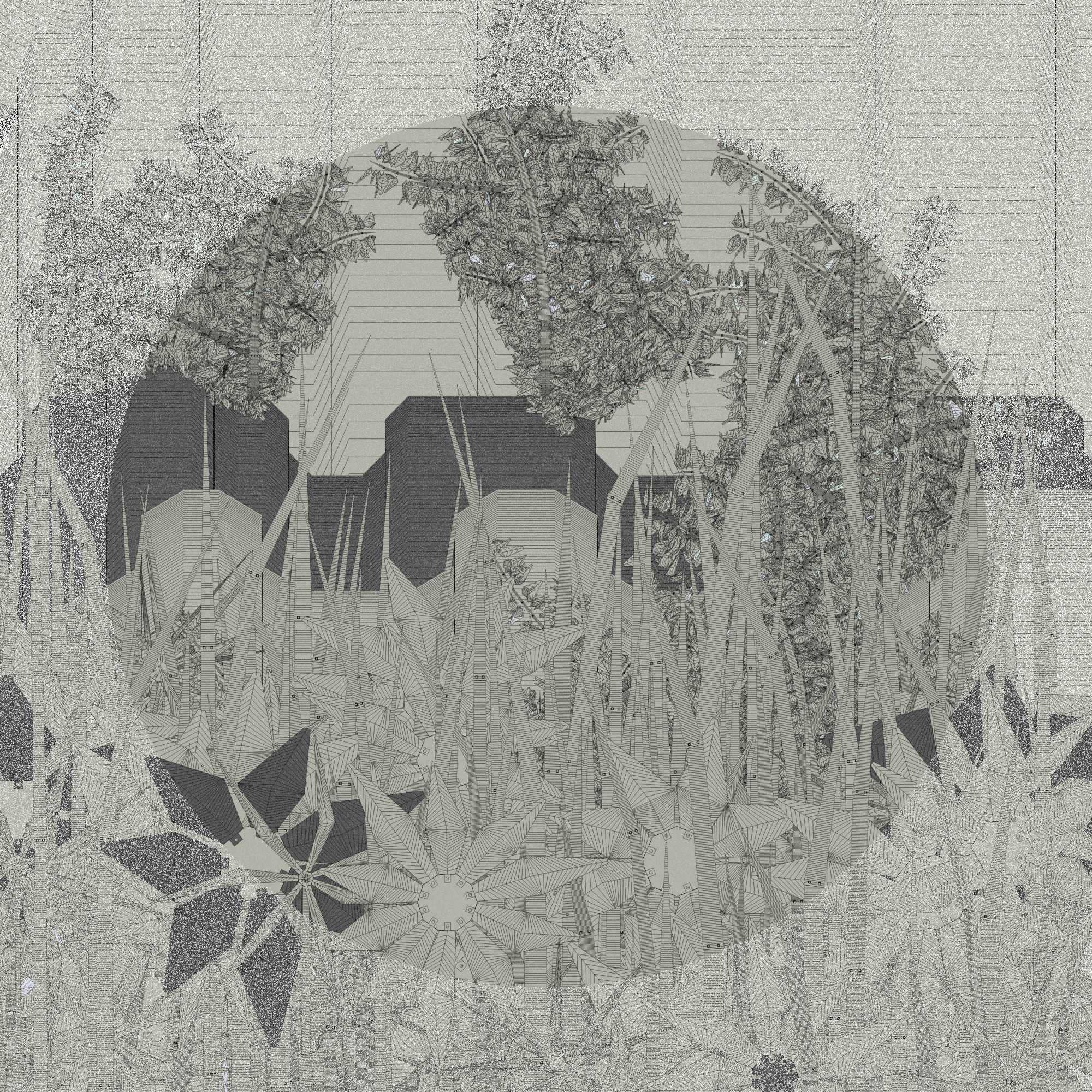 Mecha-Gardens #240 static NFT preview