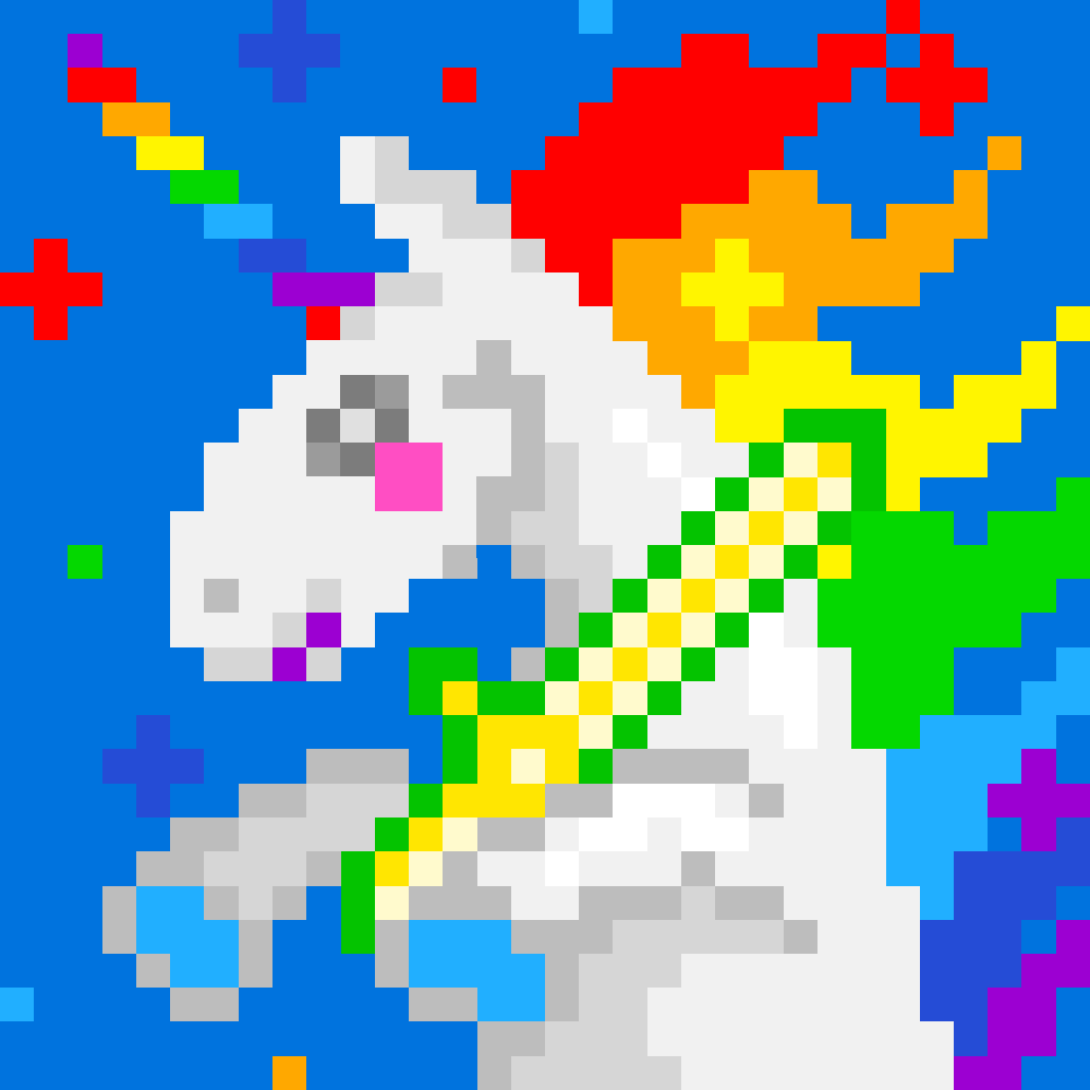 Unicorn #9706 static NFT preview