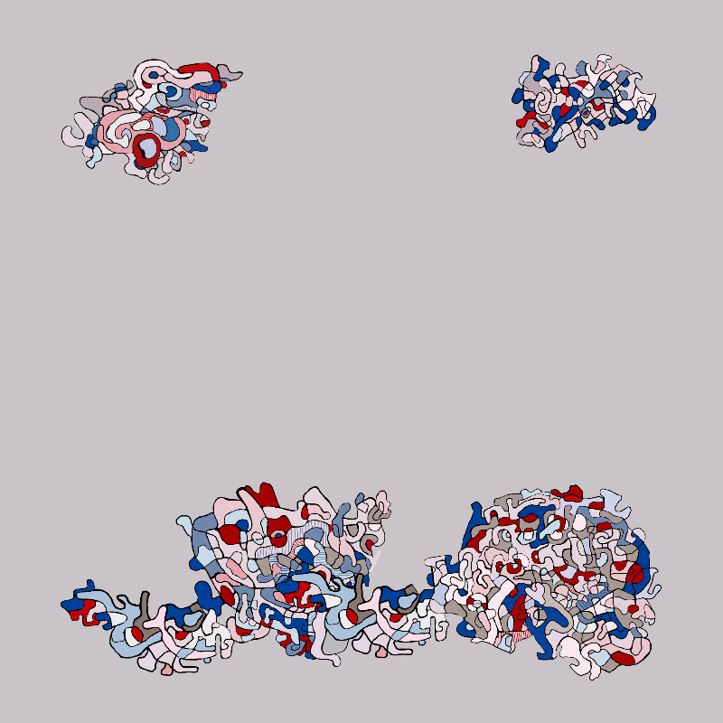 Swim in Dubuffet Thought #37 static token preview