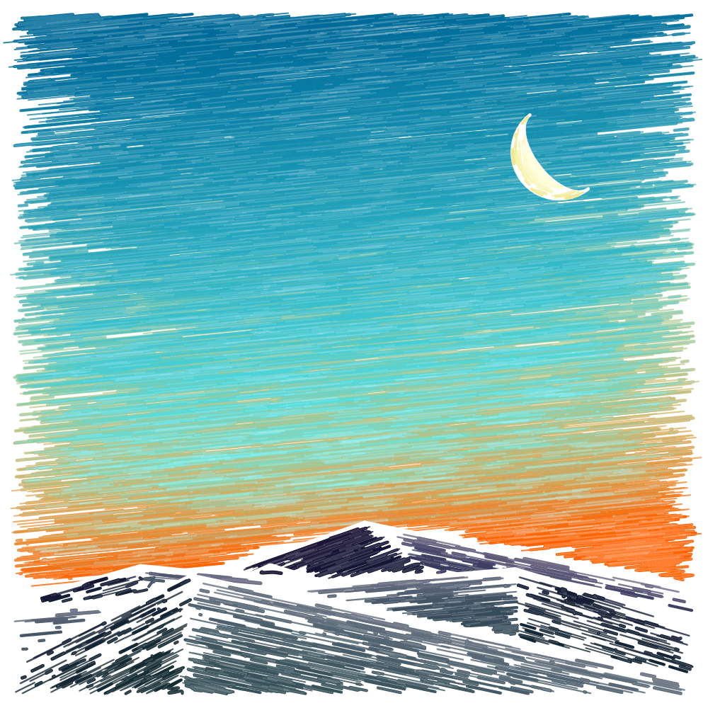 Mount Doodle #499 static NFT preview