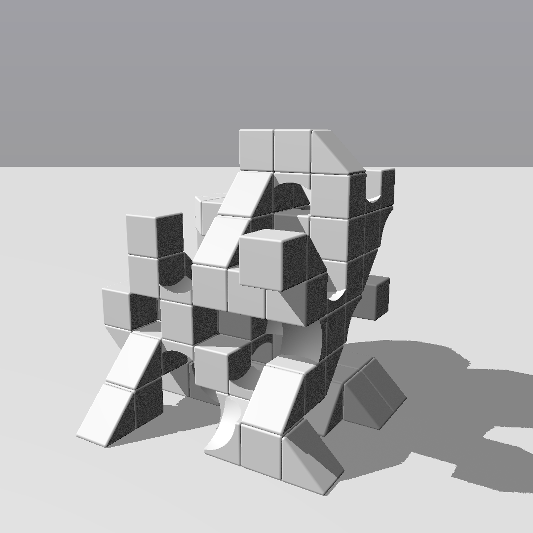 Abstract Ruins #96 static NFT preview