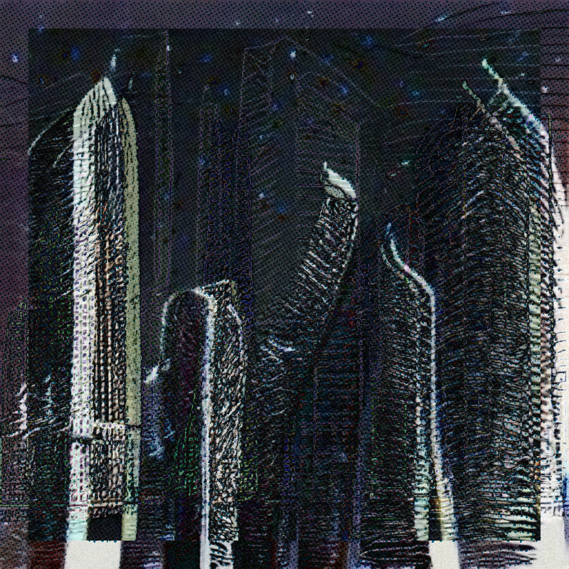 Permutation City #54 static NFT preview