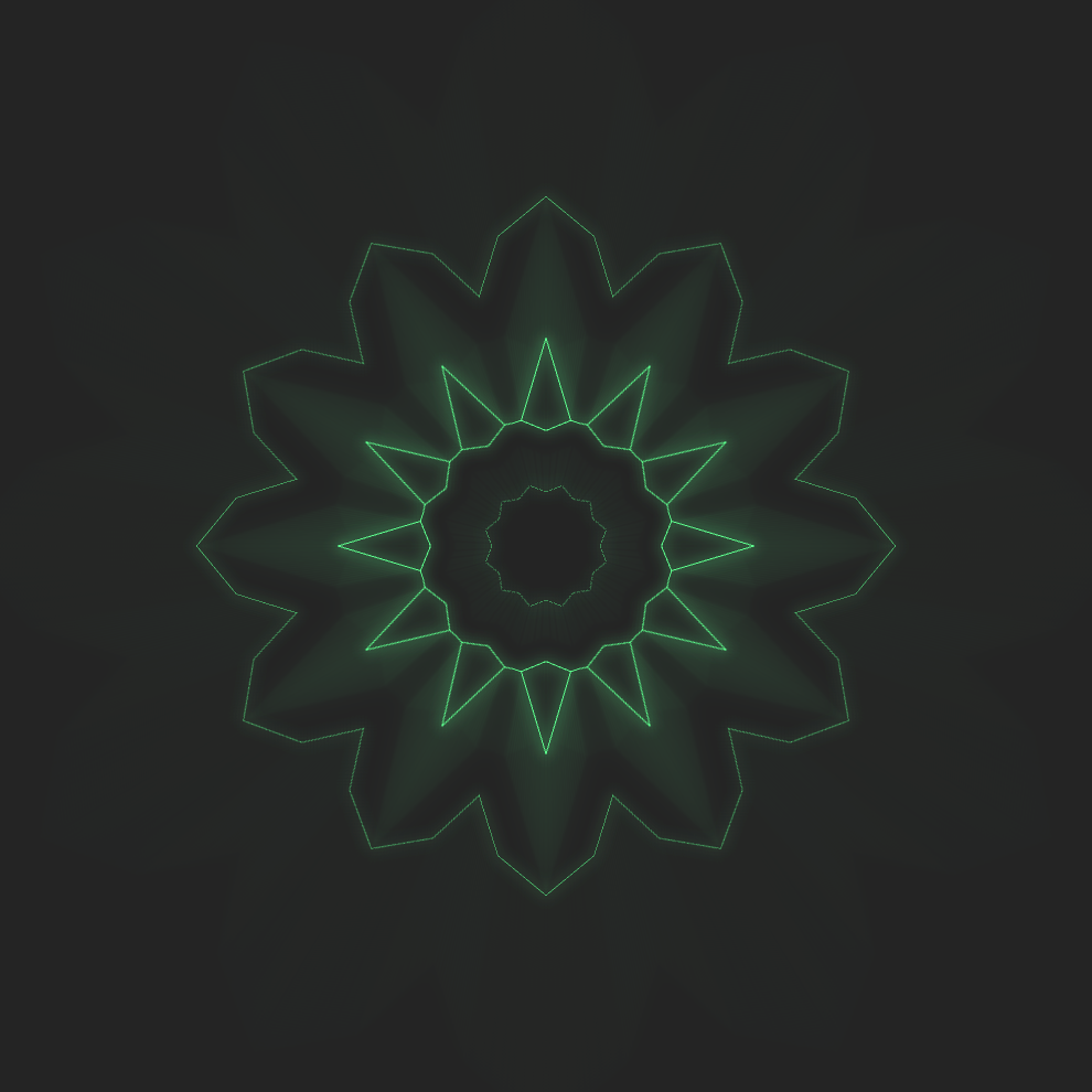 Neon Kaleido #154 static token preview