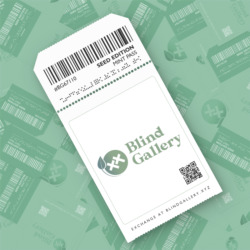 Blind Gallery Mint Pass (Seed Edition) #371 static NFT preview